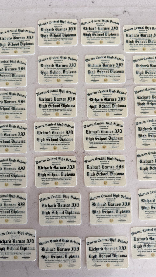 Edible Diploma Images