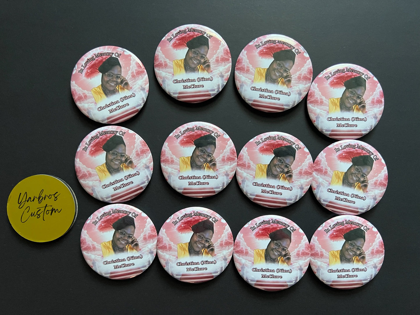 Memorial Buttons