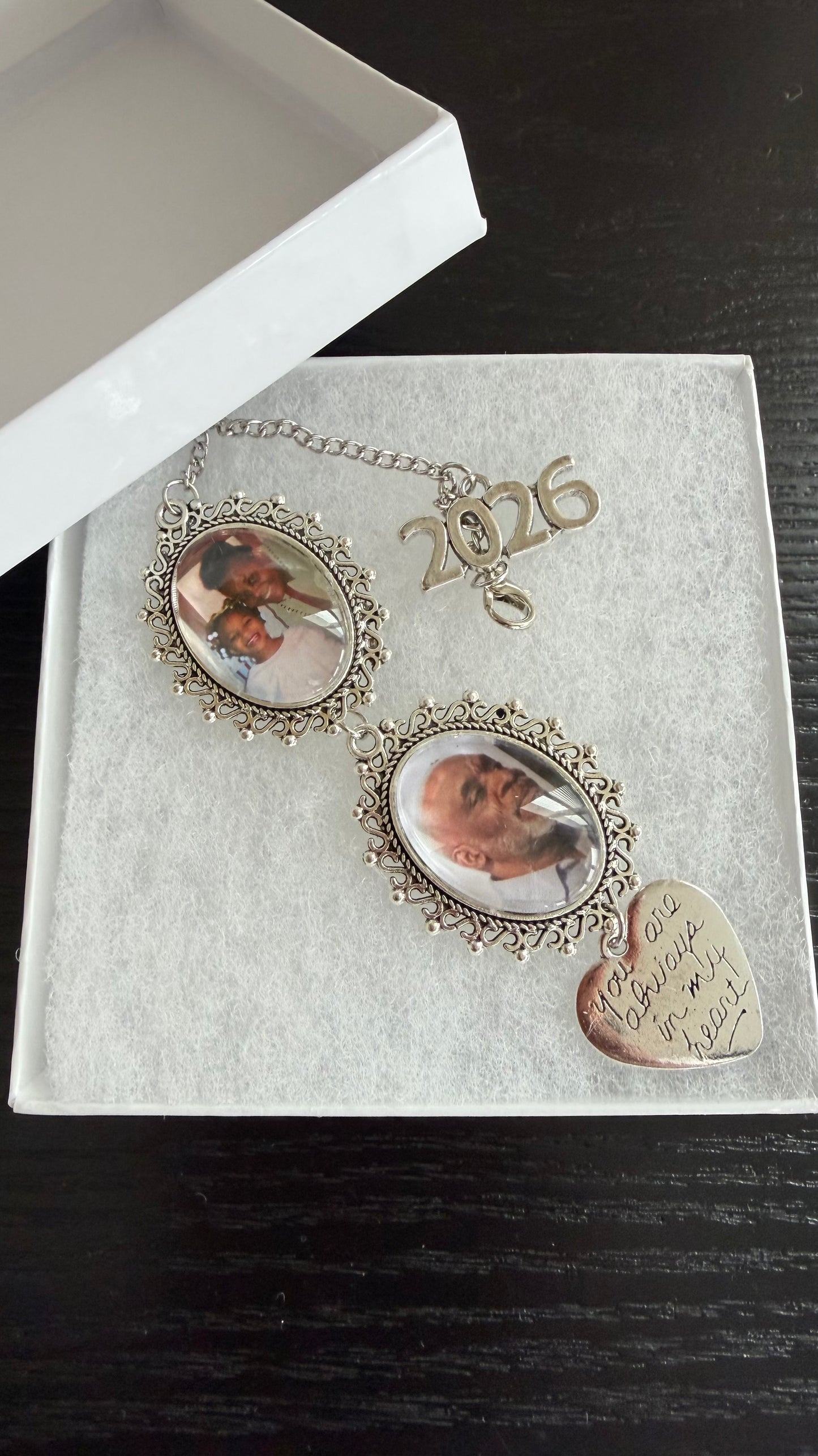 Graduation Cap Memorial Photo Charm Tassel Charms for 2026