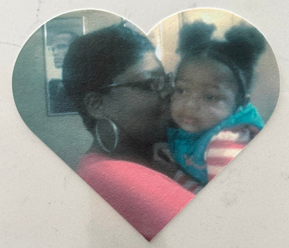 Edible Heart Cake Image