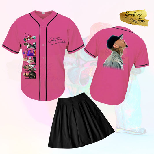 Chris Brown Baseball Jersey