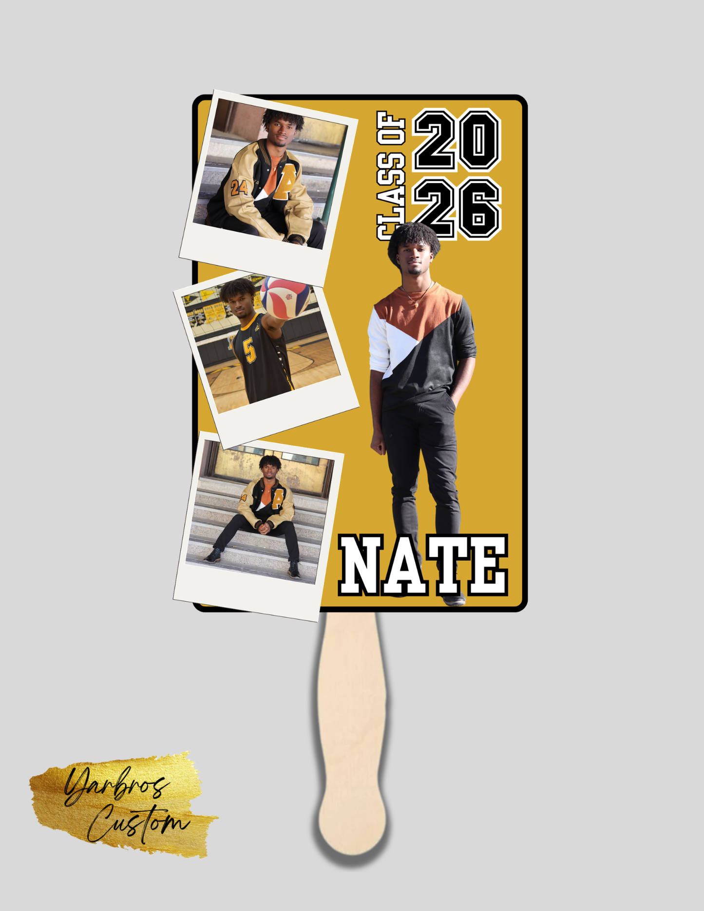 Graduation Fan 2026 ( with name)