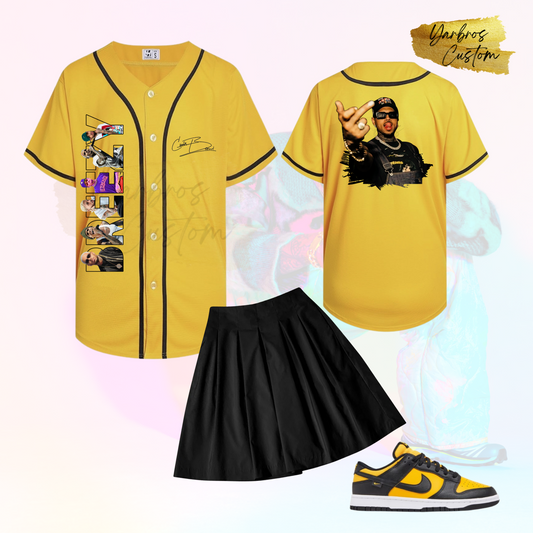 Chris Brown Baseball Jersey 2