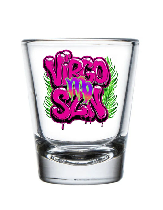 Zodiac Shot Glass or Plastic