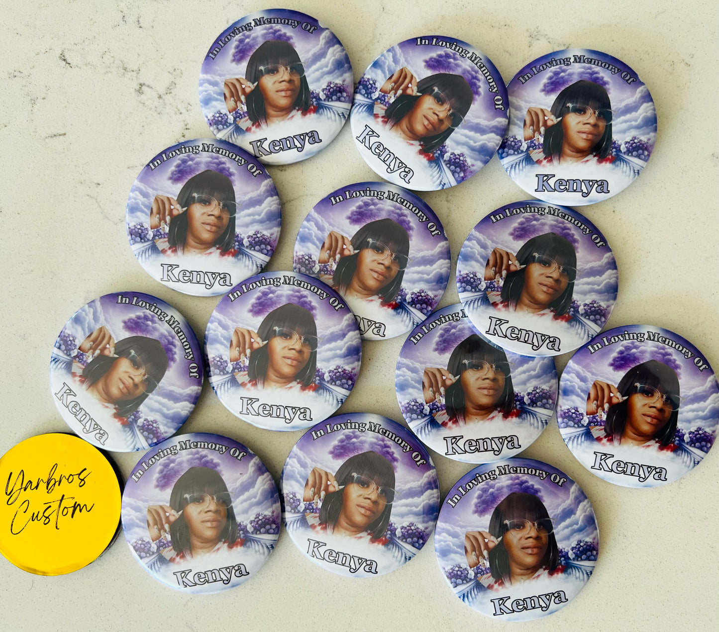 Memorial Buttons