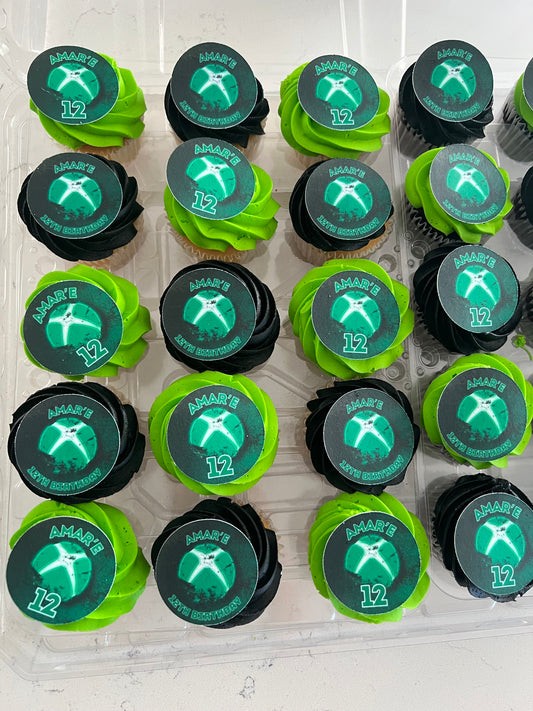 Edible Circle Cupcake or Cookies Image Sheet