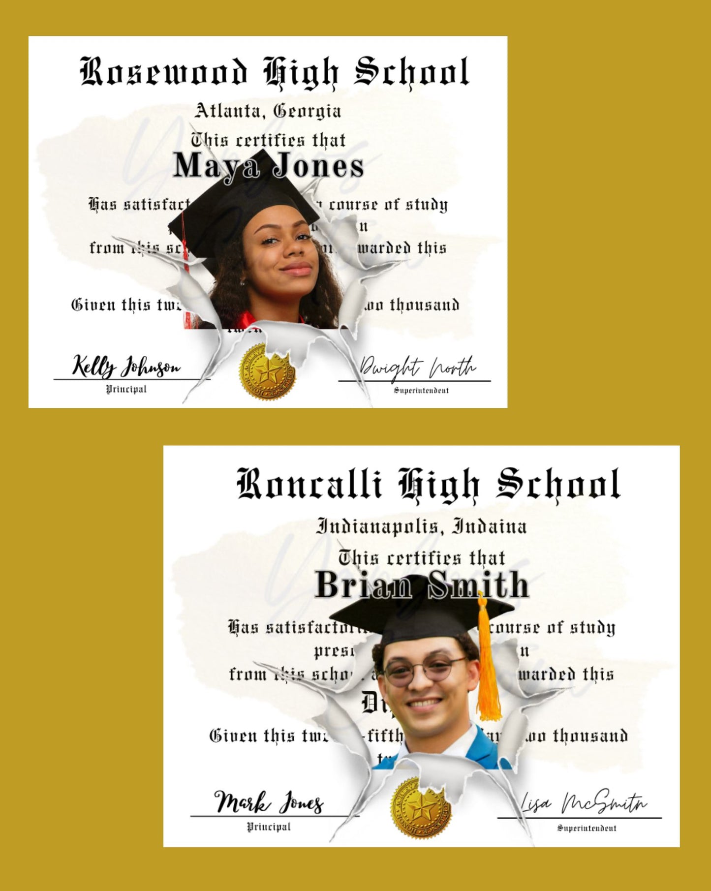 Grad Edible Diplomas Images