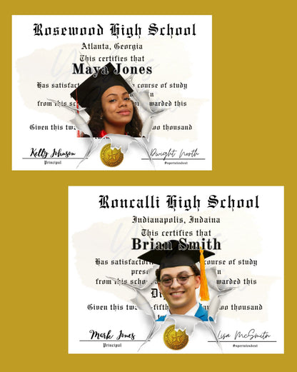 Grad Edible Diplomas Images