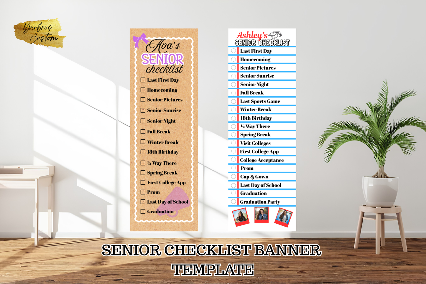 Senior Checklist Banner