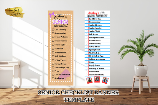 Senior Checklist Banner