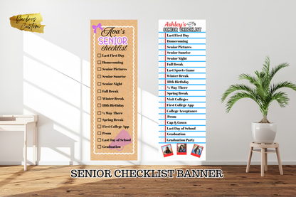 Senior Checklist Banner