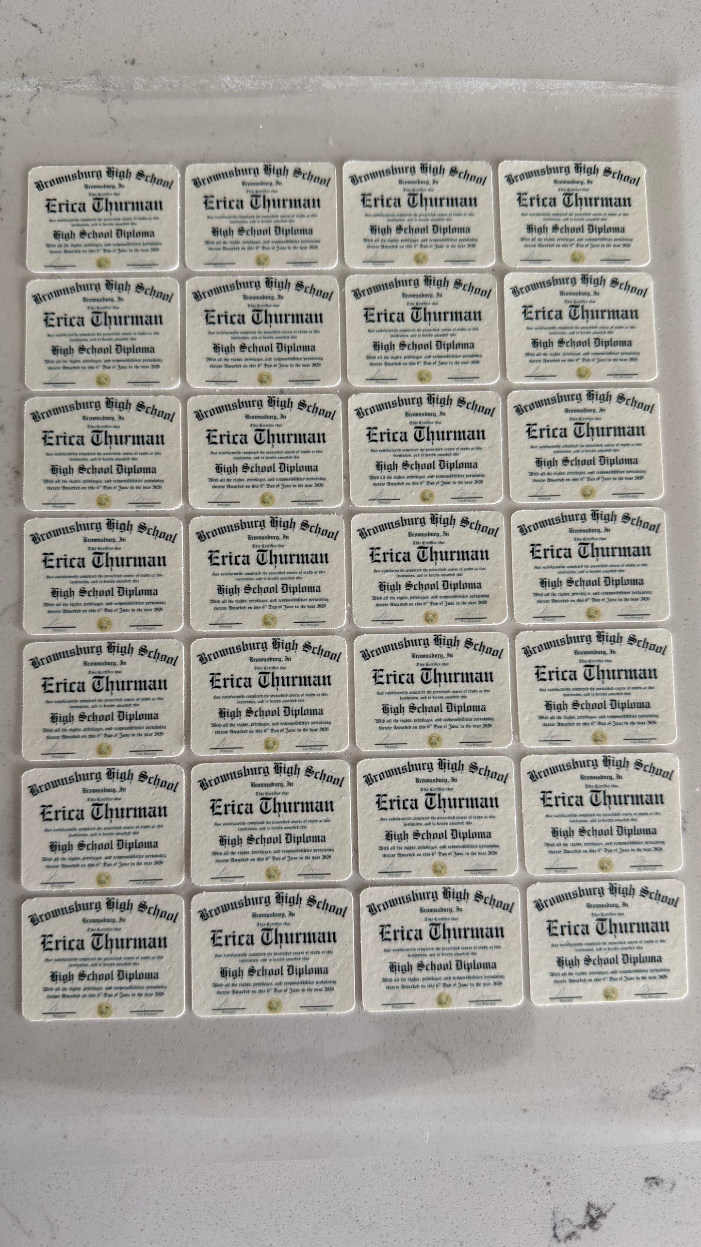 Edible Diploma Images