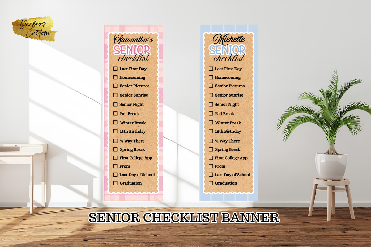 Senior Checklist Banner
