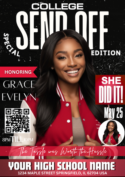 Graduation or Party Invite (Digital Only)