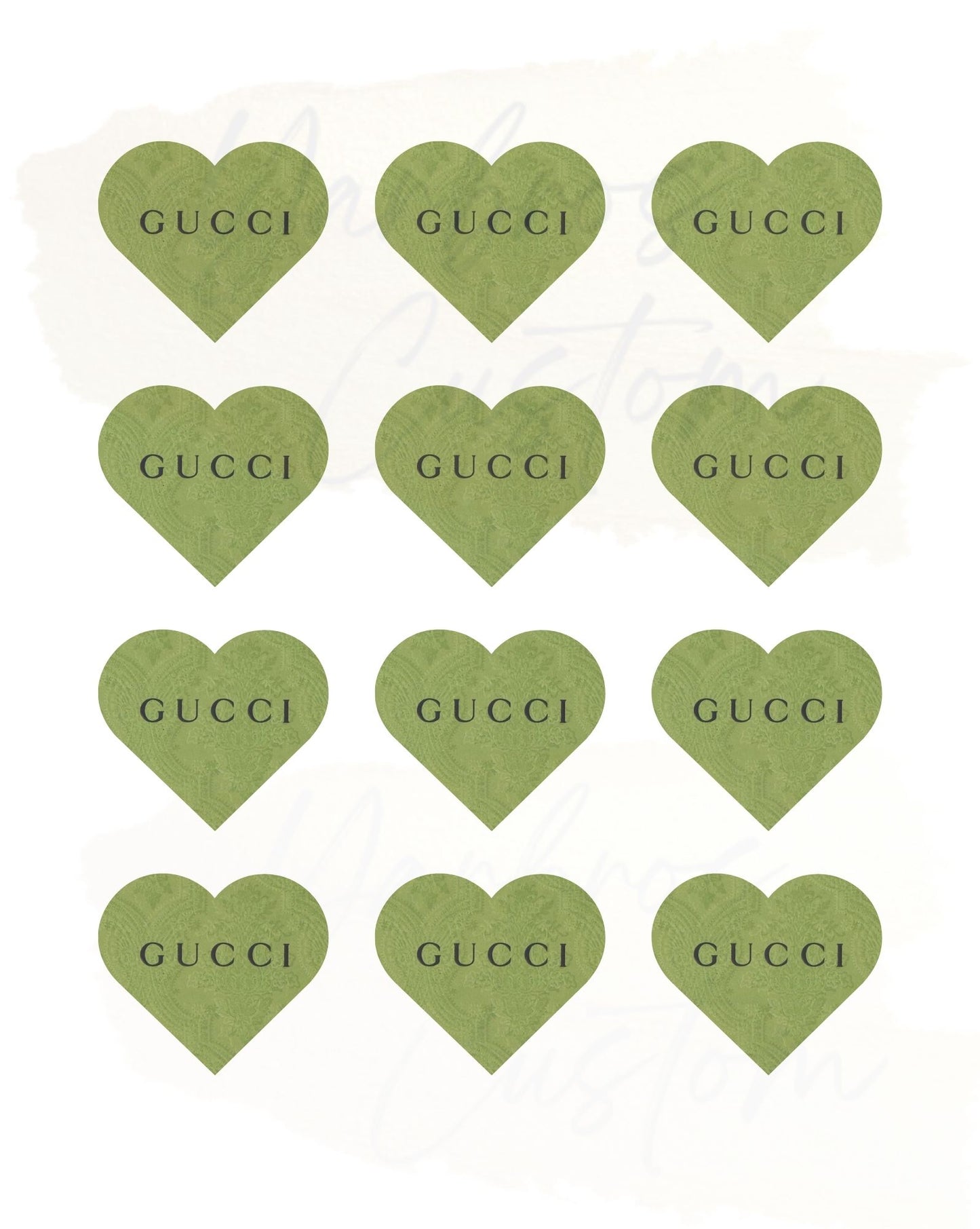 Gucci Heart Digital Image