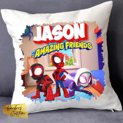 Custom Pillow ( Spidey & Friends)