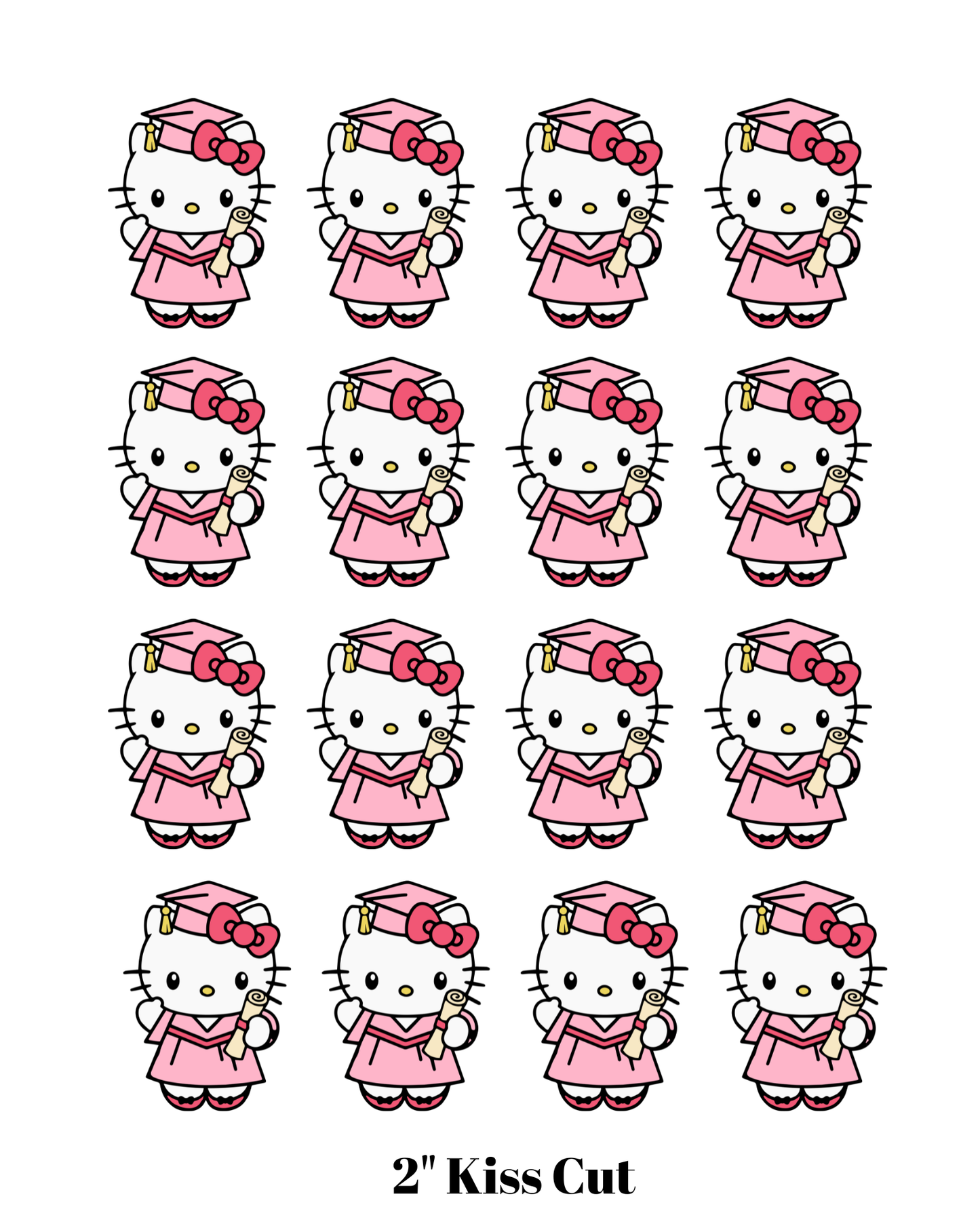 HK Kiss Cut Grad Edible Image