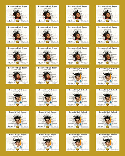 Grad Edible Diplomas Images