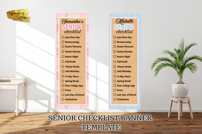 Senior Checklist Banner
