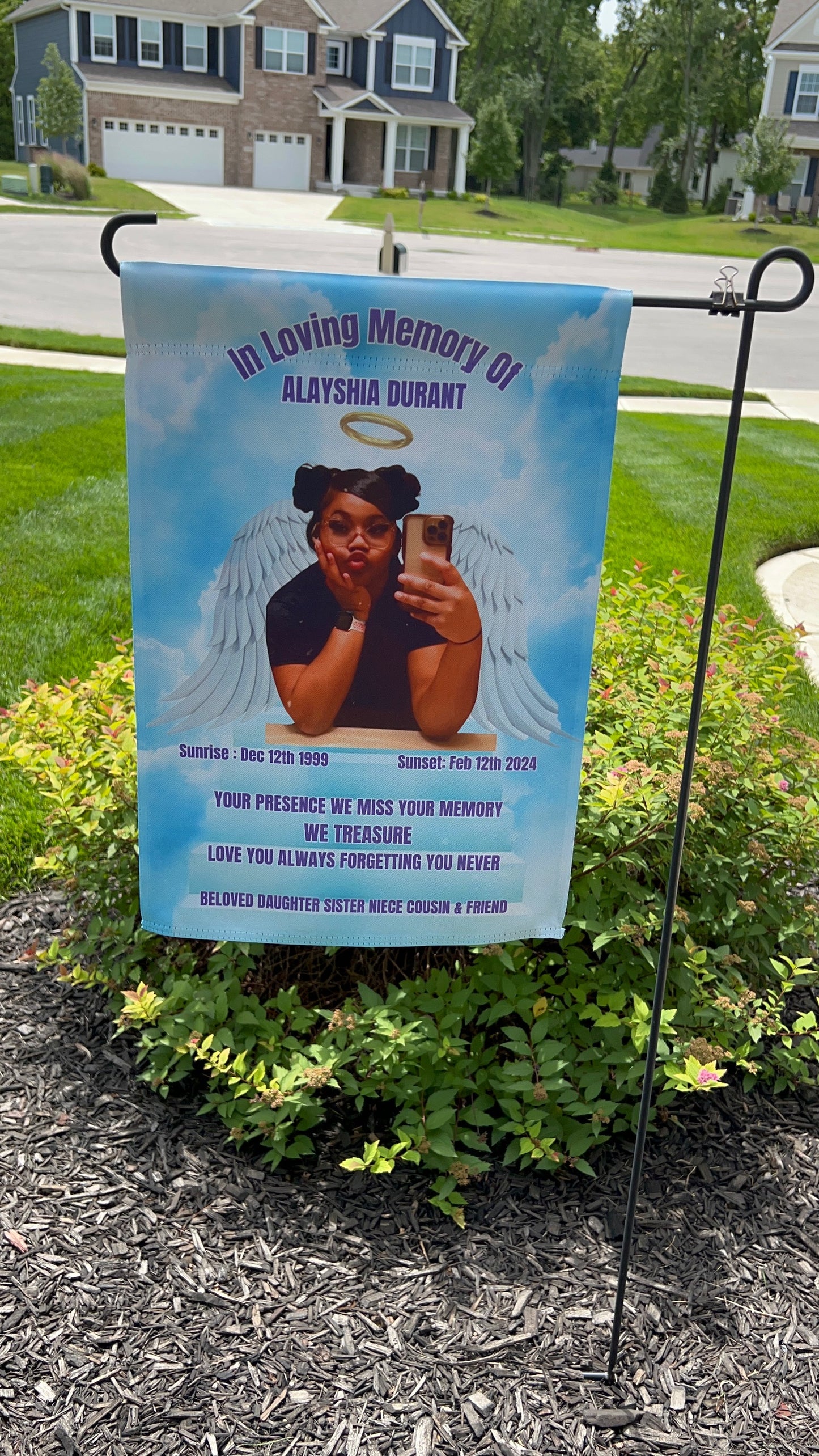 Memorial  Garden Flag