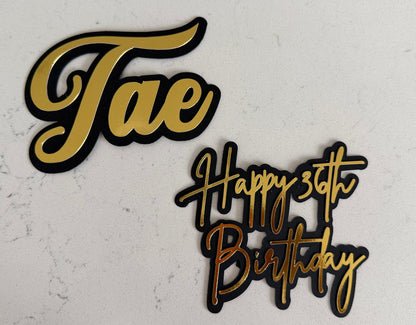 Custom Individual Toppers