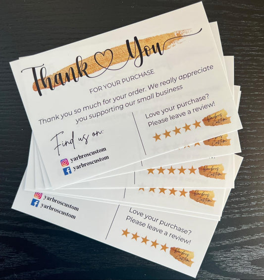 Thank You Cards