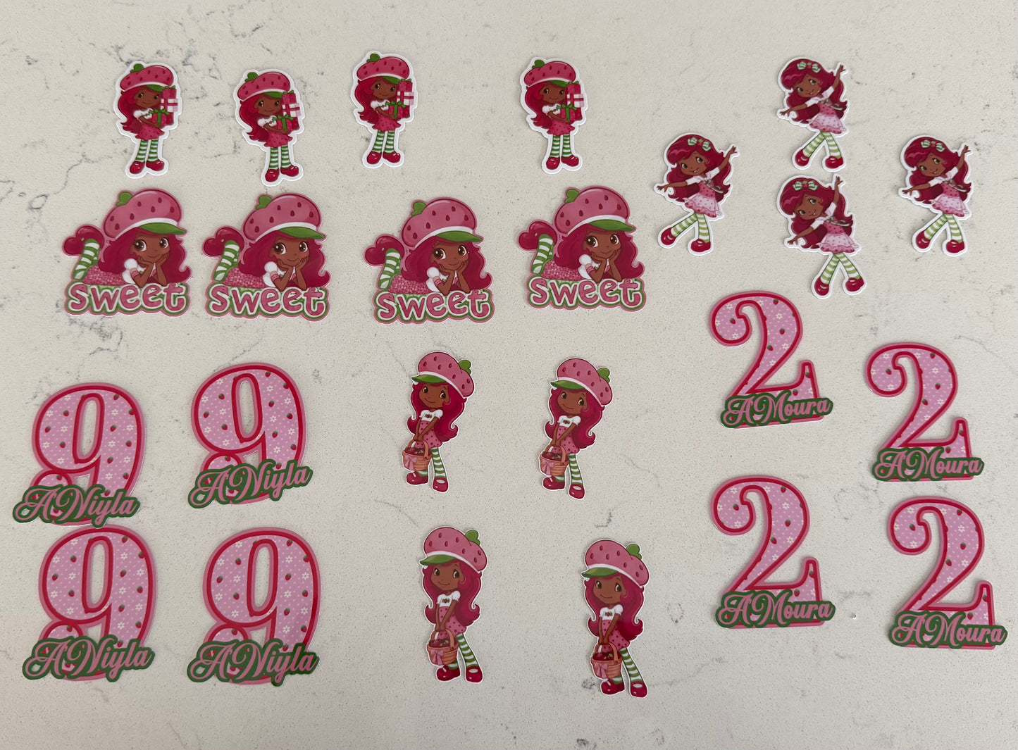 Custom Laminated Toppers