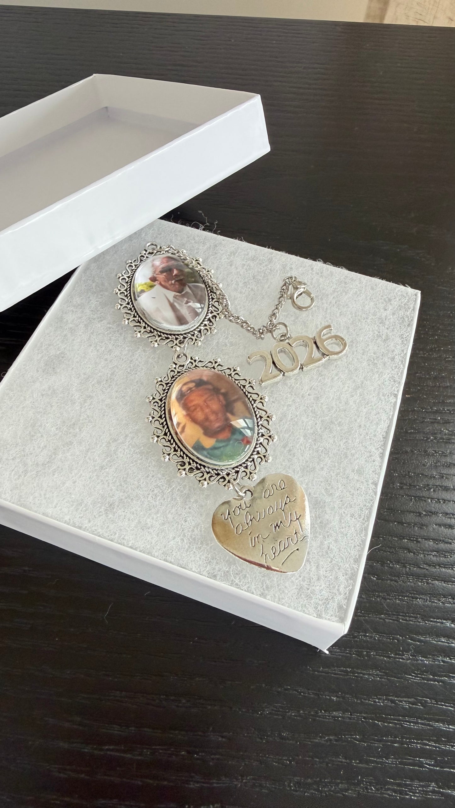 Graduation Cap Memorial Photo Charm Tassel Charms for 2026