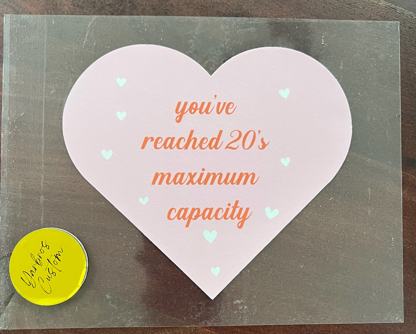 Edible Heart Cake Image