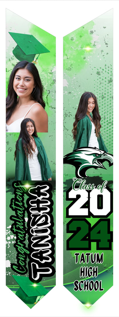 Graduation Stole Editable Template