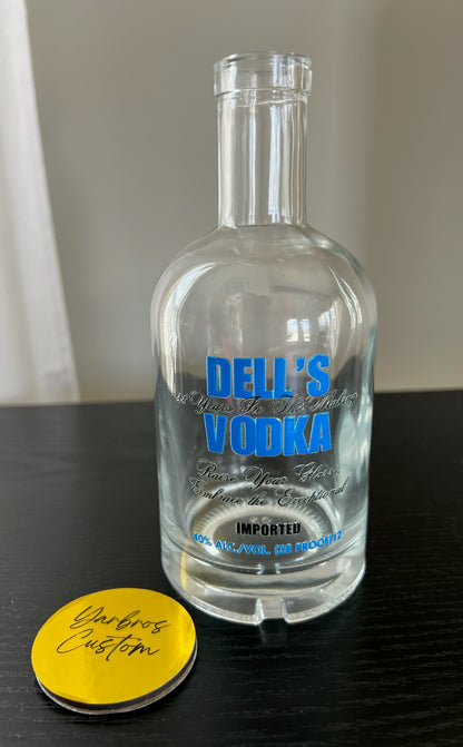 12 oz Empty Liquor Bottles