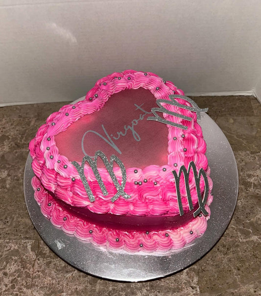 Edible Burn Away Cake Topper