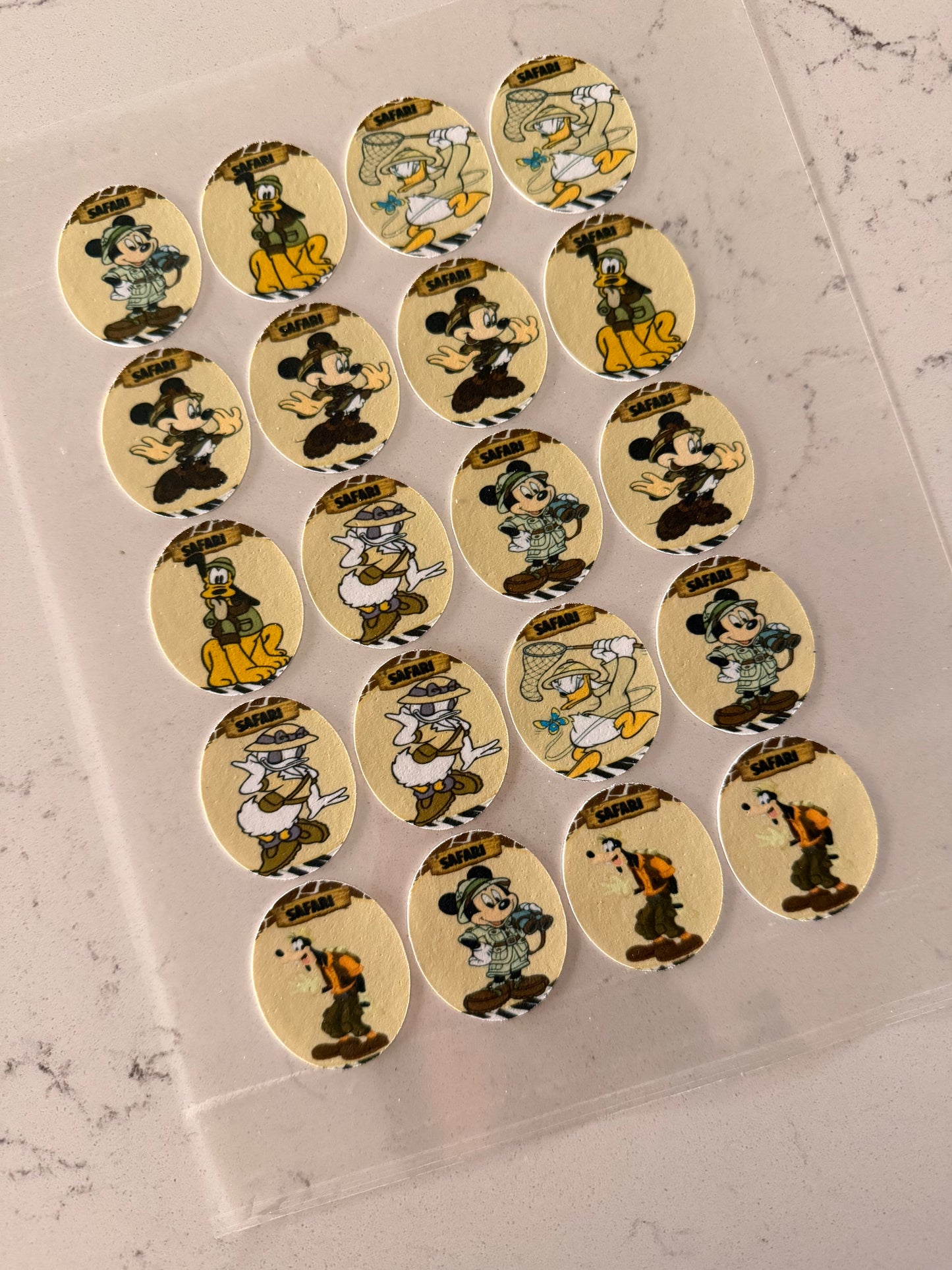 Oval Smaller Frame Edible Image Sheet