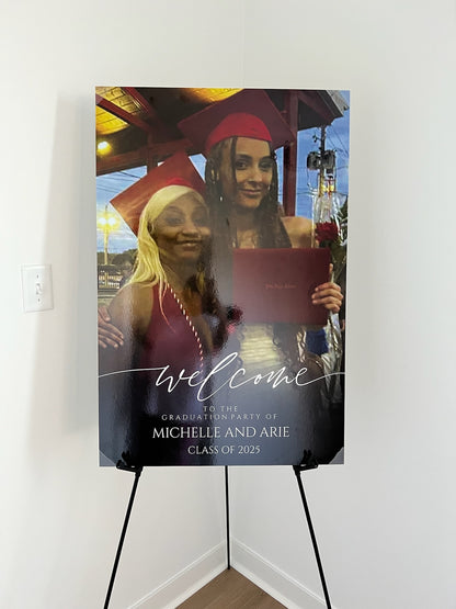Graduation Welcome Sign
