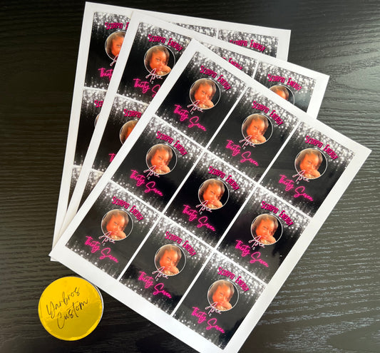 Mini Liquor Labels