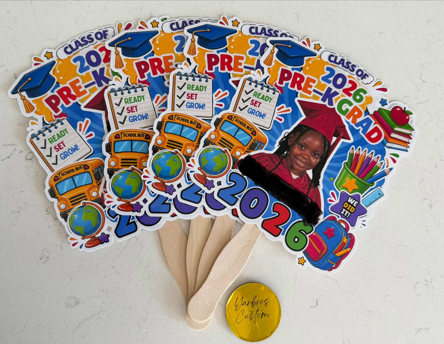 Kindergarten/ Pre Grad Fans