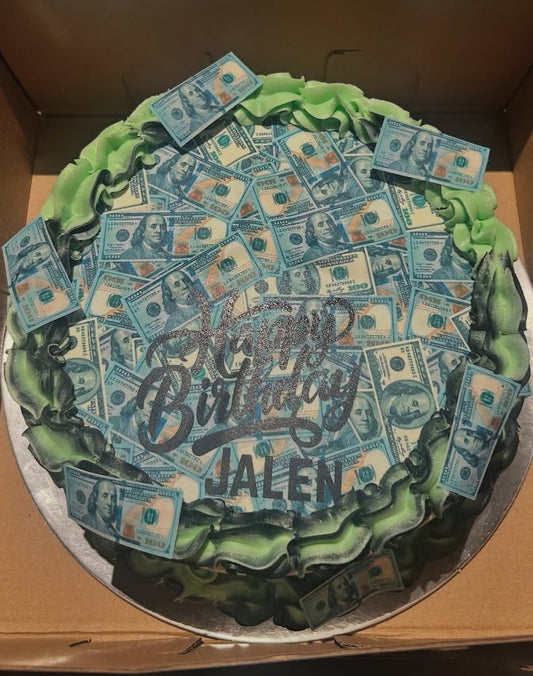 Pile of Money 100 Bills Sheet