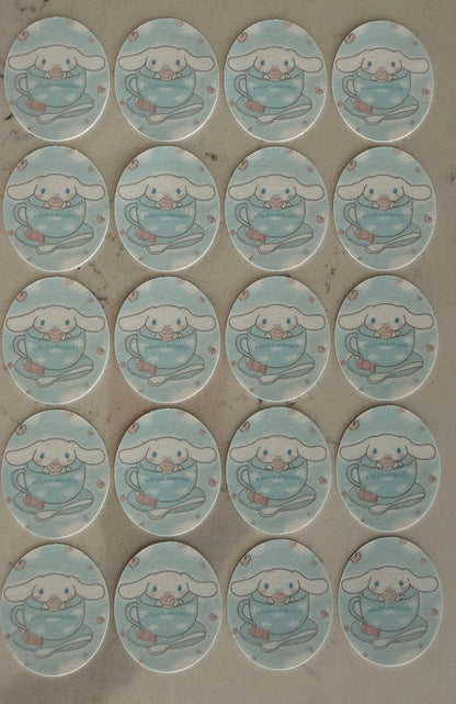 Oval Smaller Frame Edible Image Sheet