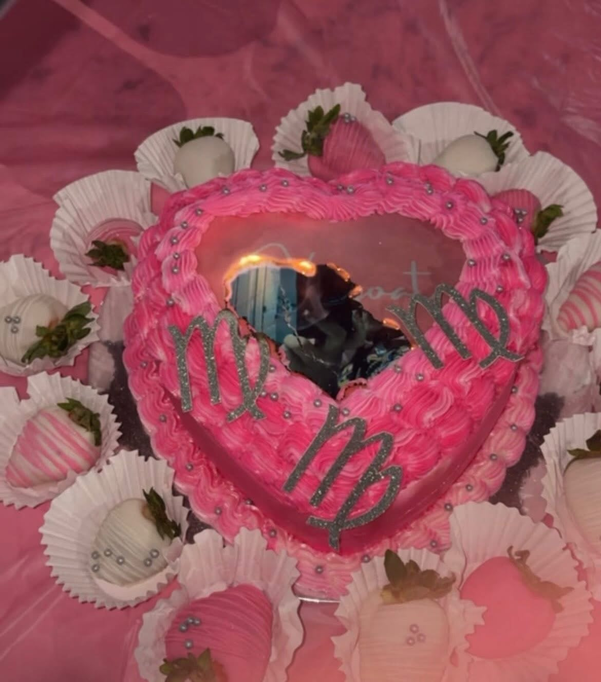 Edible Burn Away Cake Topper