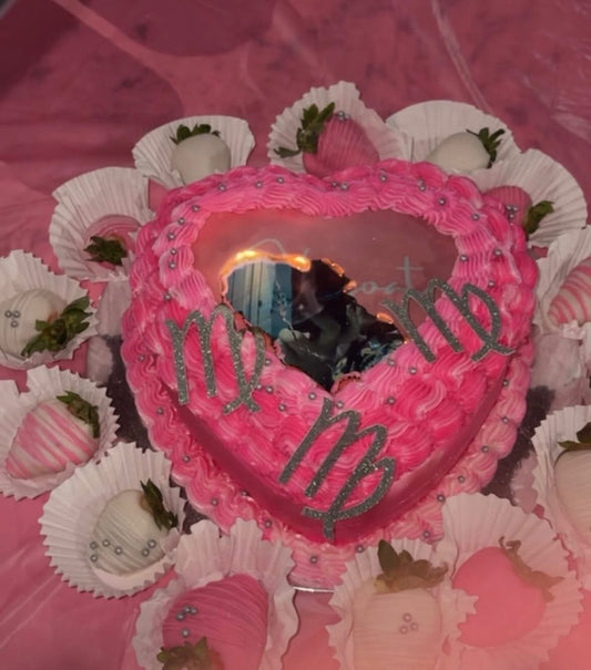 Edible Burn Away Cake Topper