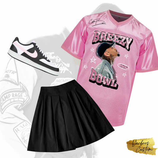 CB Pink Football Jersey