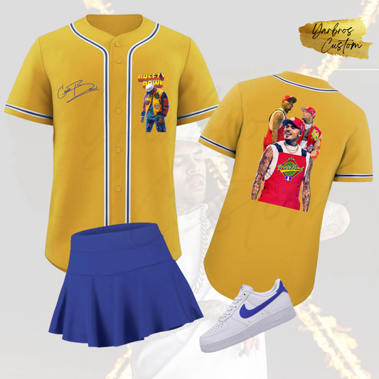 CB Yellow Baseball Jersey
