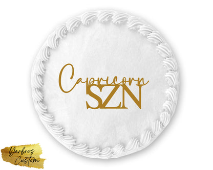 SZN Cake Topper