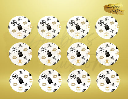 Edible 2" Circle Images