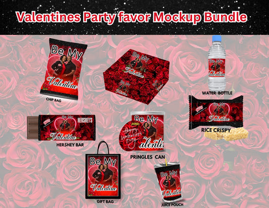 Be My Valentines Party Favor Template