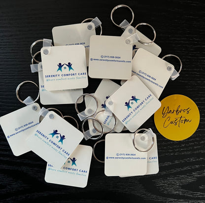 2" Business Keychains