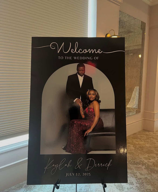 Wedding / Bridal Shower / Baby Showers  and more Foam Board