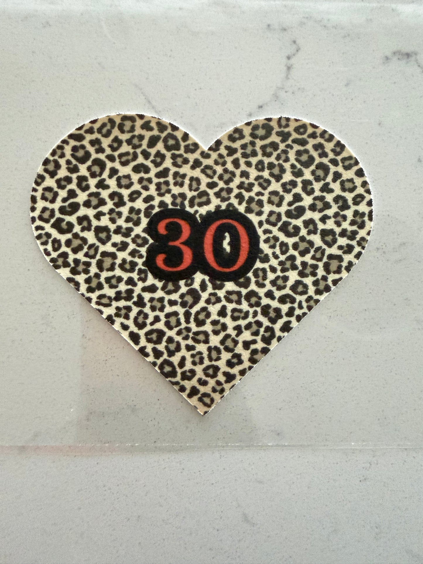 Edible Heart Cake Image