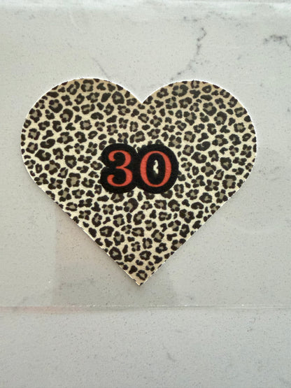 Edible Heart Cake Image