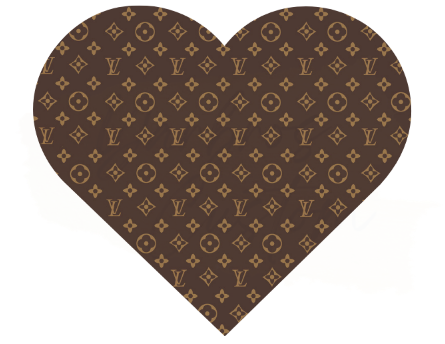 Edible Heart Cake Image